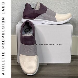 APL TECHLOOM BLISS SLIP ON SNEAKERS MENS 12 MOONSCAPE COMBO KNIT LUXURY **NIB**